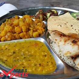 Ama School of Medicine Indian Food - MBBSExperts